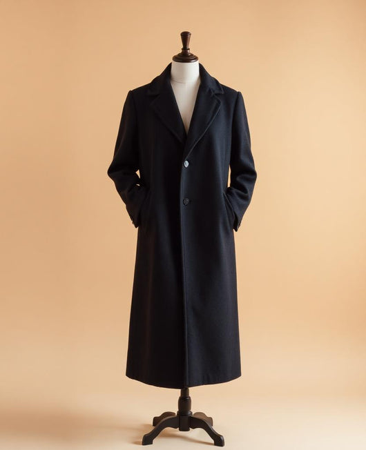 Sève Long Charcoal Coat