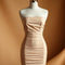 Sela Ruched Mini Dress
