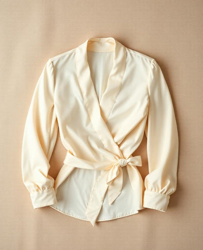 Anouk Silk Wrap Blouse